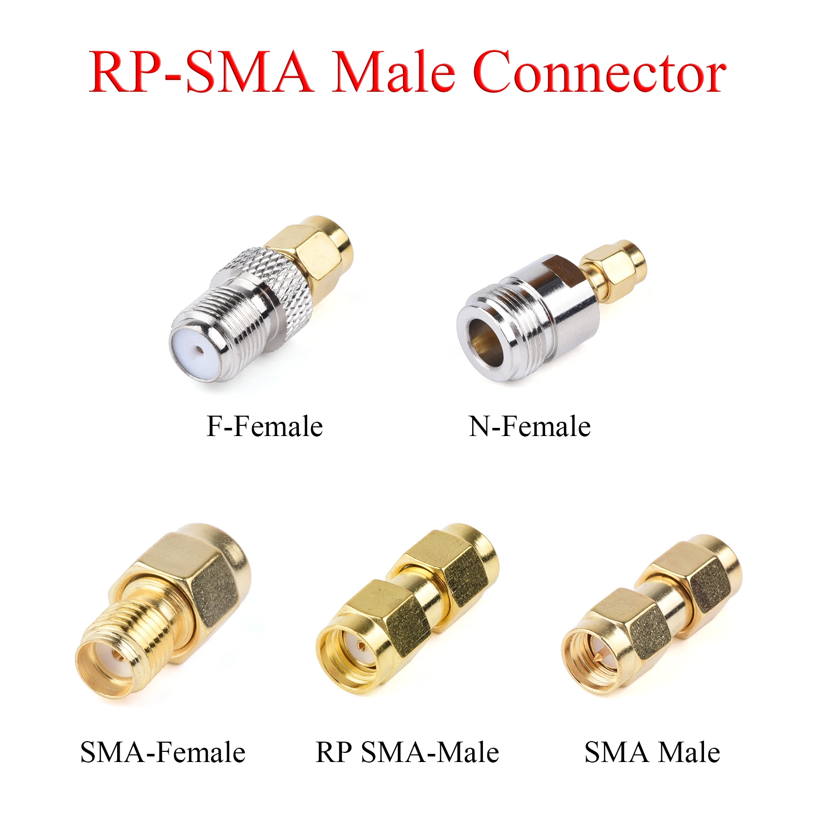 5Pcs Rf Coaxial Con… - image