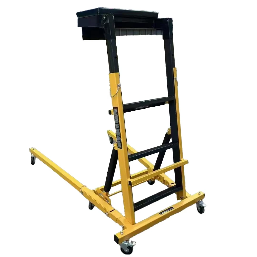 Engine Repair Stool 400LBS Adjustable Height Creeper Foldable Topside Design for Auto Mechanics