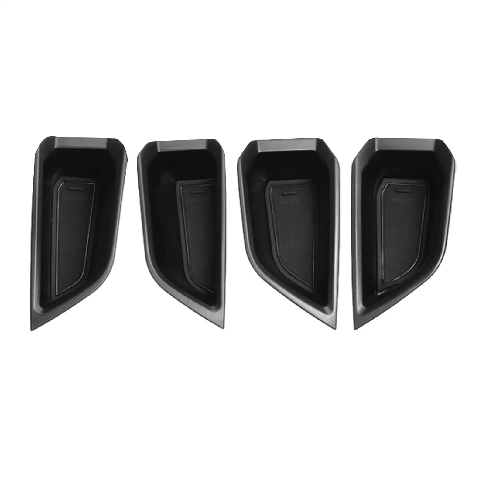 4x Front Rear Door Handle Storage Box Durable Premium Car Auto Interior Inner Door Handle Pull for Audi Q4 E-tron 2021-2023