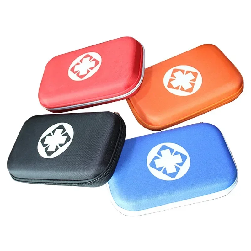 Portable EVA Case Storage Organizer, Mini Travel Camping Car Outdoor Rescue Survival Kit, Emergency Medical First Aid Bag