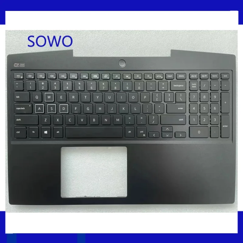 

01RPF5 1RPF5 New Palmre Upper Case W/RGB US Backlit Keyboard For Dell G5 15 5500 Colorful backlight assembly