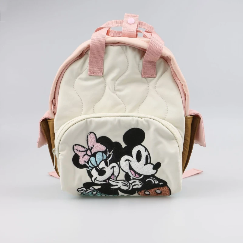 

Disney cartoon Mickey Mouse Minnie New Kids Backpack Mini Schoolbag Girls and Boys Cute Shoulder Bag