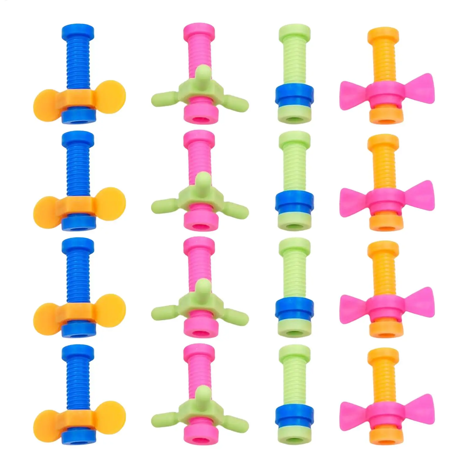 Rotating Screw Pencil Toppers Compact Sensory Fidget Toys For Kids Lightweight Relaxing Mood Tool For Boys Girls Youth Teens