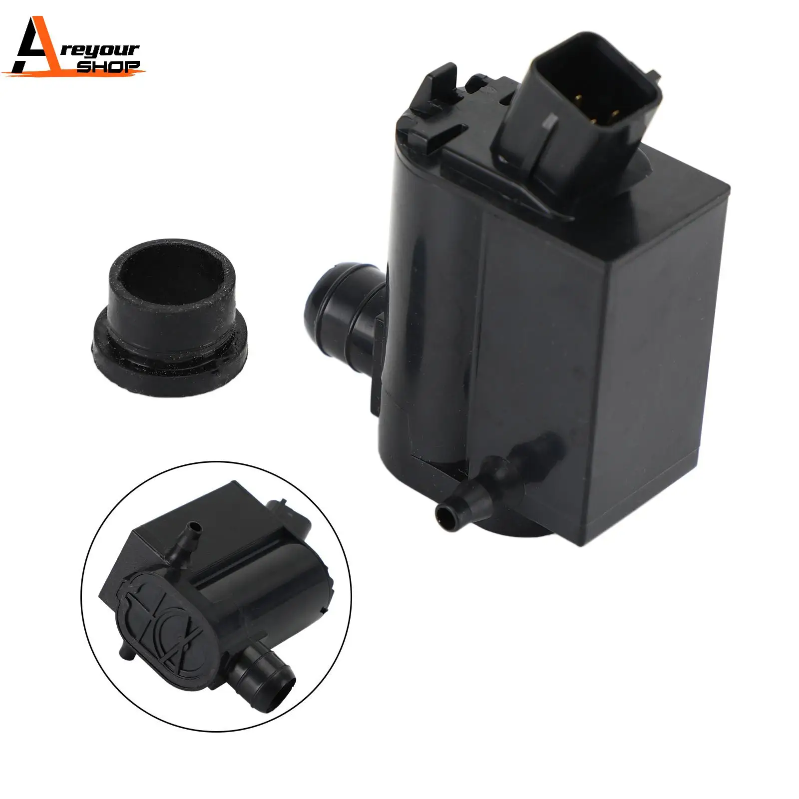 Areyourshop Front & Rear Windscreen Washer Pump For Hyundai I20 I40 98510-26100 98510-1W000 98510-2J000 Car Auto Parts