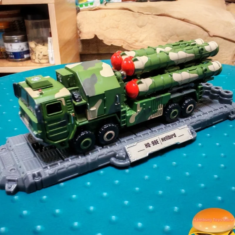 

TouchToys 1/135 Zixiaoji HQ-9BE Rock Halberd серии XIAO ракетный автомобиль, готовая подвижная модель из сплава, игрушка в подарок