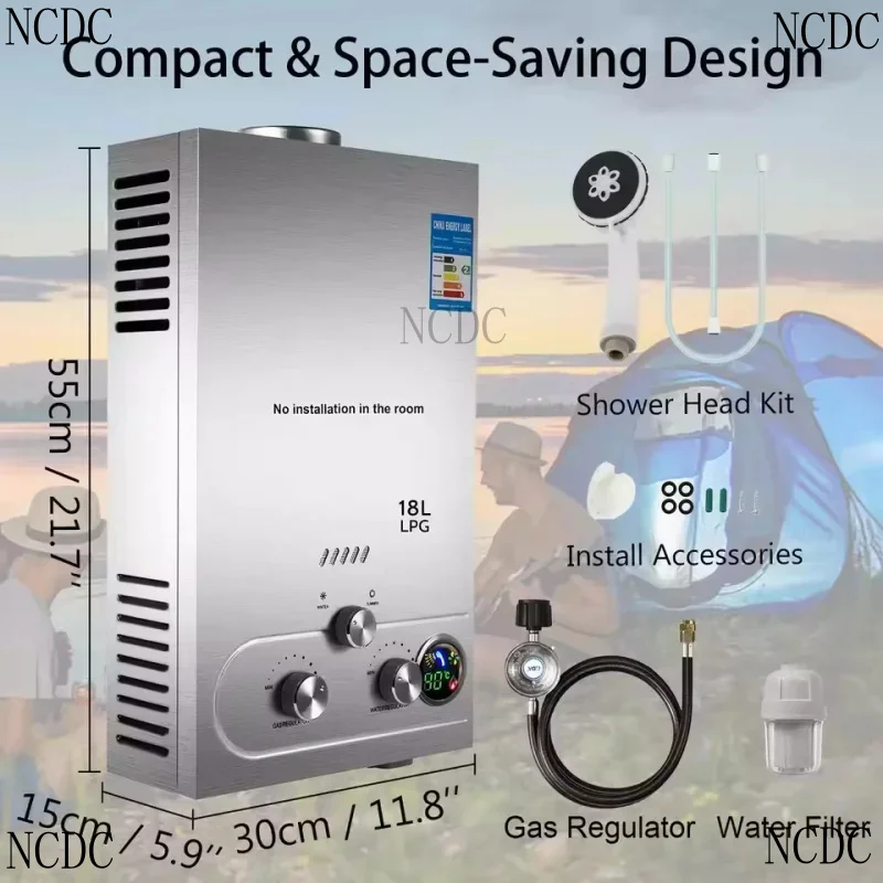 

Factory Natural Gas Hot Dispenser Instant Heating Copper Heater