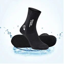 3mm Neoprene Diving Socks Swim Water Boots Anti Slip Beach Boots Unisex Warm Wetsuit Shoes for Underwater Snorkeling Surfing dro