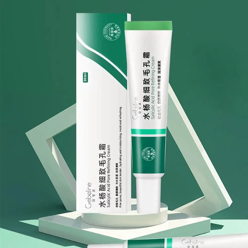 1/3/5pc Salicylic Acid Pore Shrinking Cream For Clear Skin Care Moisturize Salicylic Acid Serum 15% Azelaic Acid Acne Remove Gel