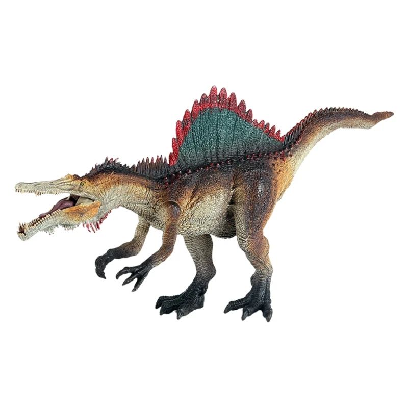 Подвижная для куклы Spinosaurus Toy Подходит для коллекционной игрушки старше 3 лет E65D