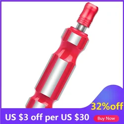 1/4 Inch Quick Change Screwdriver Bit Holder Strong Magnetic Hex Screwdriver Handle for Torx Phillips Flat Screwdriver Bits