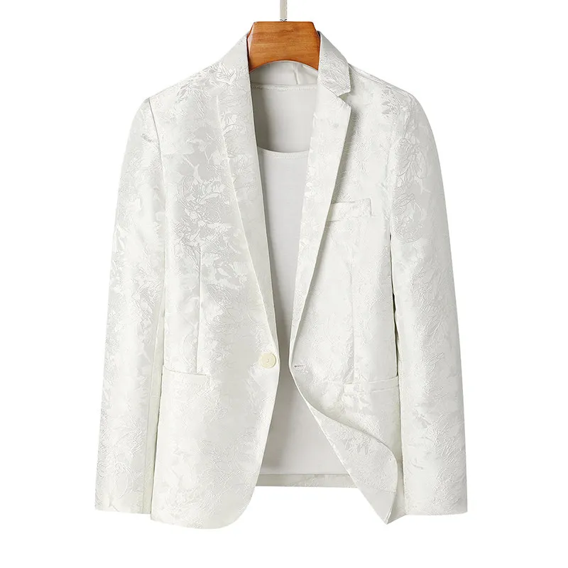 

High Quality Casual Corduroy Blazers Jacket 2026 Spring Autumn Men's Slim Fit Suit Coat men Streetwear Plus Size M-6XL