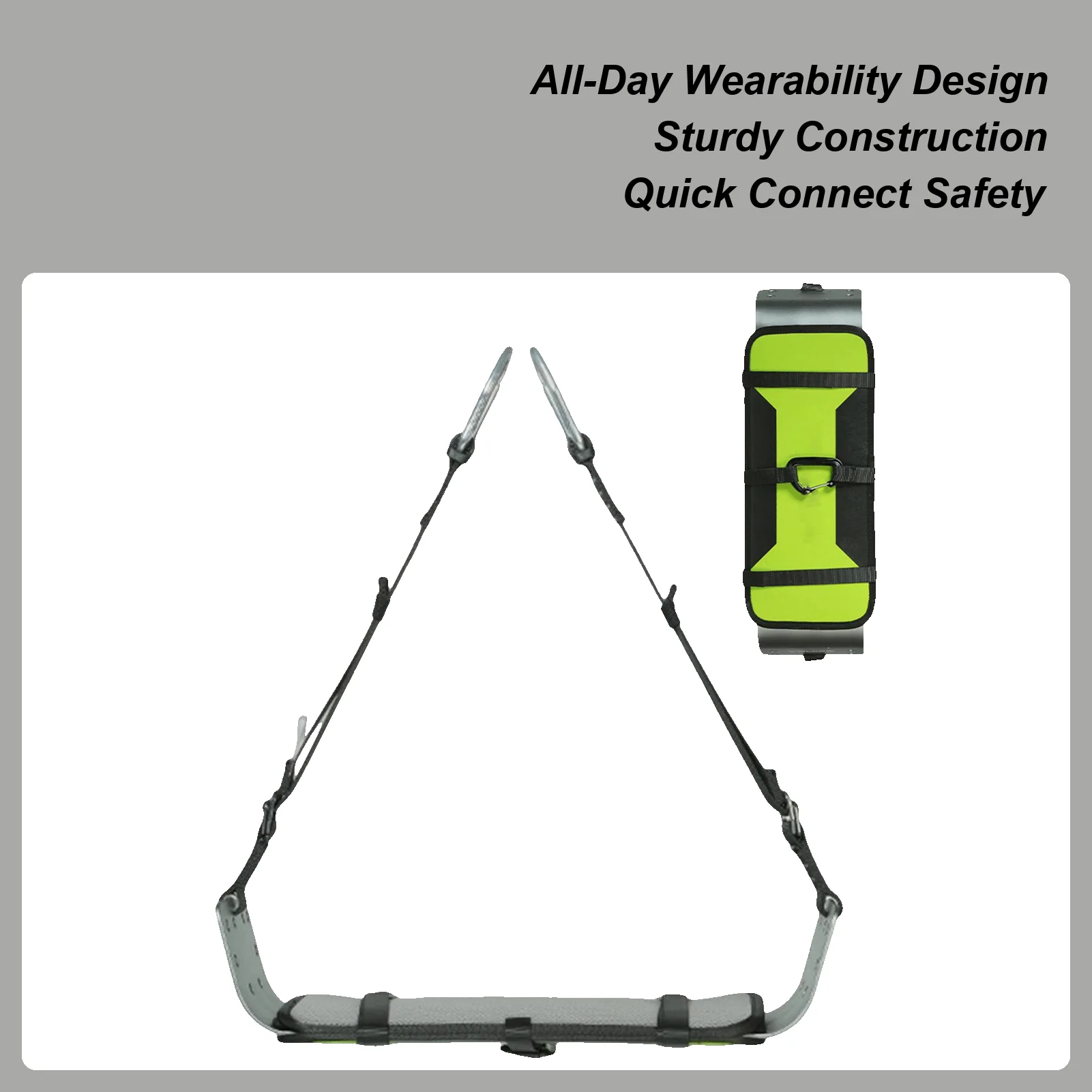 Tree Climbing Harness Adjustable Comfort Climbing Belt Mountaineering Accessories For Camping Lineman Service Home Users