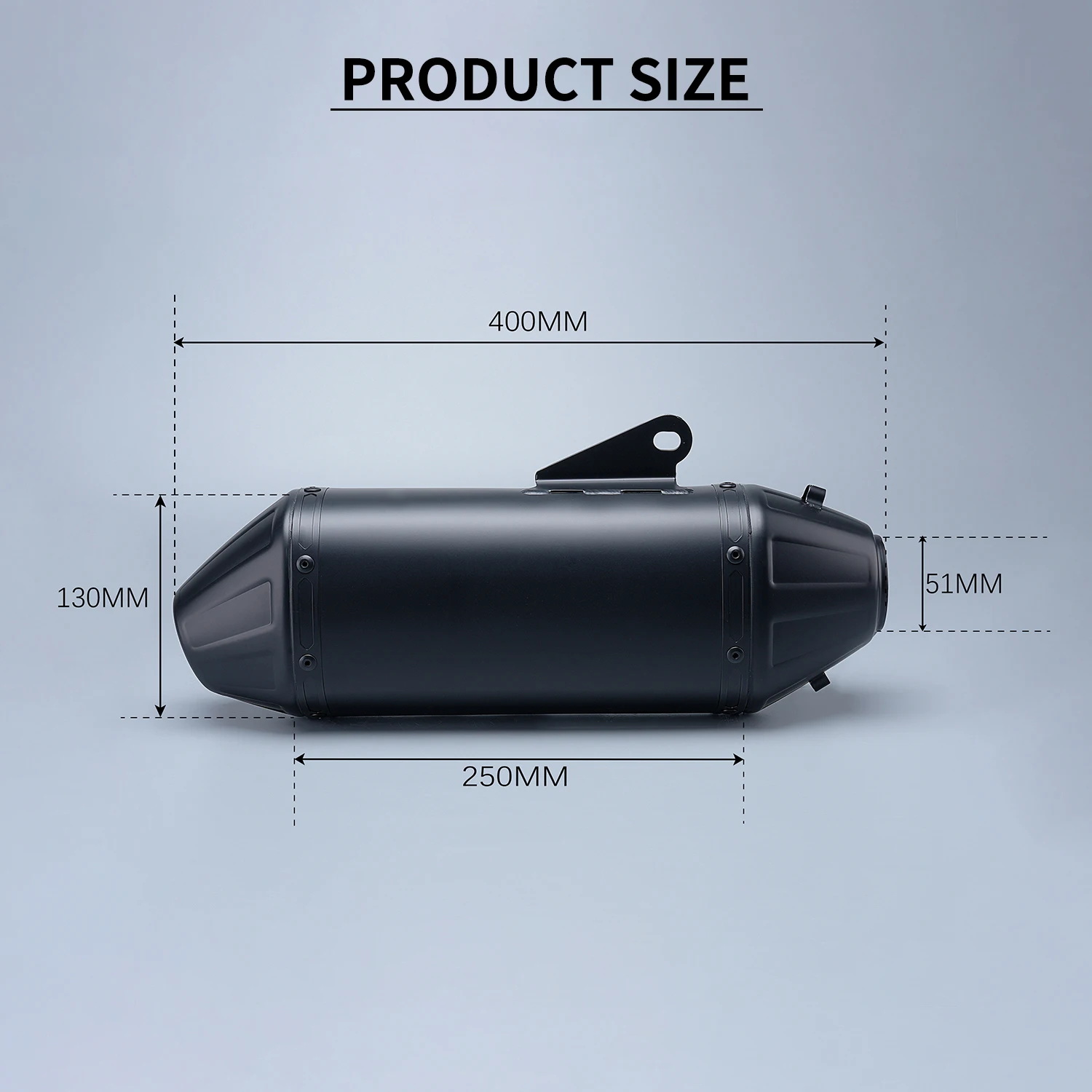 

Глушитель-накладка для мотоцикла 390, модификация выхлопной системы, совместим с различными моделями, адаптер 51 мм