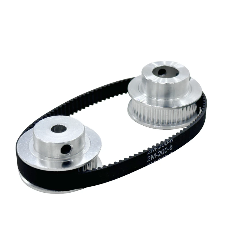 Zestaw koła pasowego rozrządu 2GT 2M 40 zębów GT2 40T, otwór 5~12mm, szerokość paska 6/10mm, koło napinające, synchroniczne koło pasowe, zestaw paska Rato 1:1 — zdjęcie produktu 7