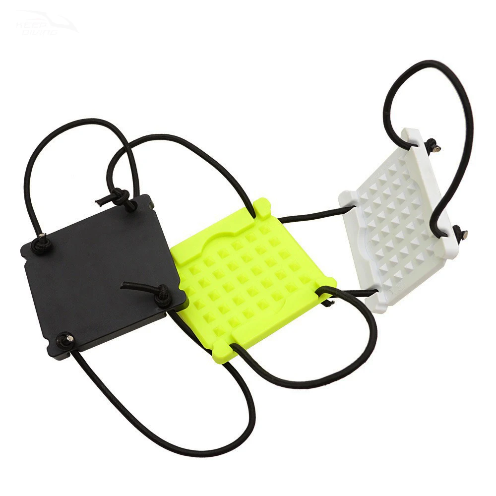 

2025 Scuba Diving Weight Fixing Plate Wear Resistant Bcd Webbing Mounting Plate Diving Weight Bottom Plate Dive Accessories