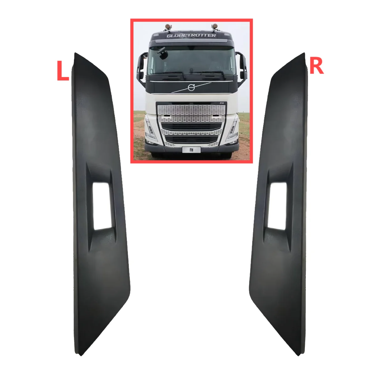 Suitable For Volvo Truck FH Mirror Cover OEM 82268557 82268562 21654870 23750595 82359208 82943356 84486180 21654870 23227102