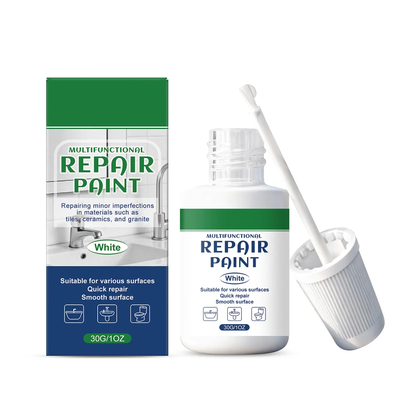 AMZ multi-functional refinish paint, suitable for ceramic DIY home operation to cover traces and optimize water vapor resistance refinish paint