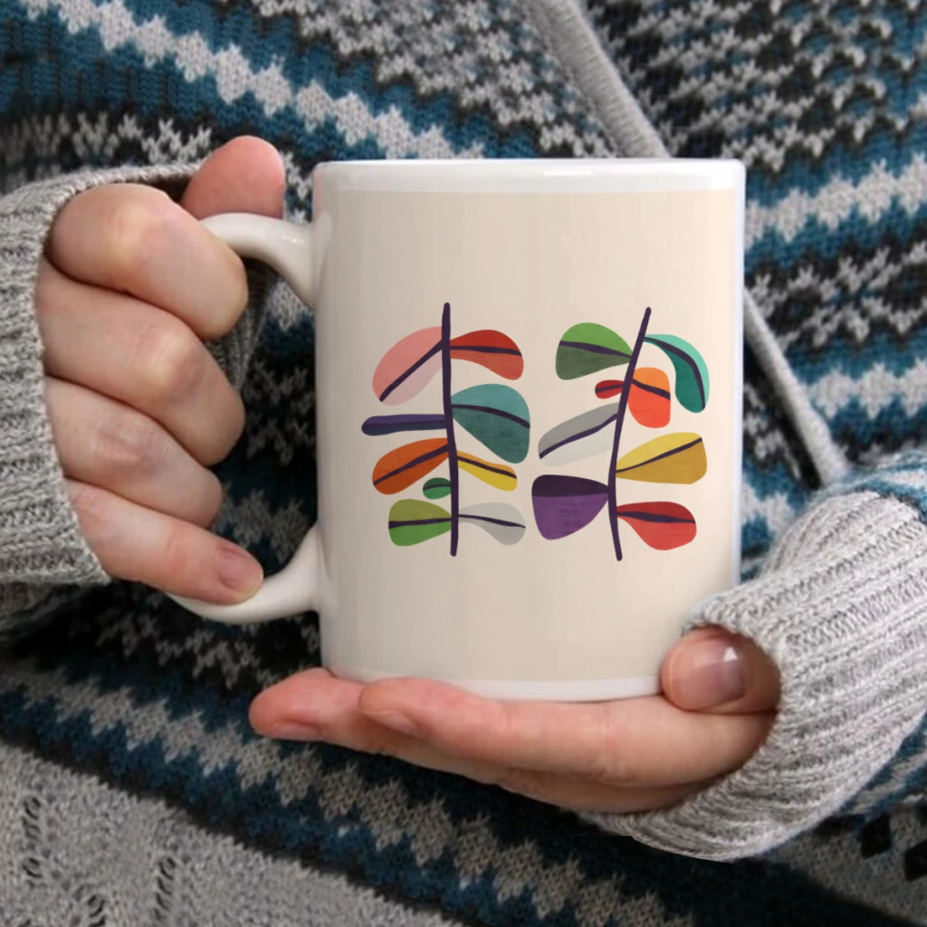 

TwigsCoffee Mug Tea Cup 11oz Coffee Cup Funny Birthday Ceramic Mug Personalized Cup