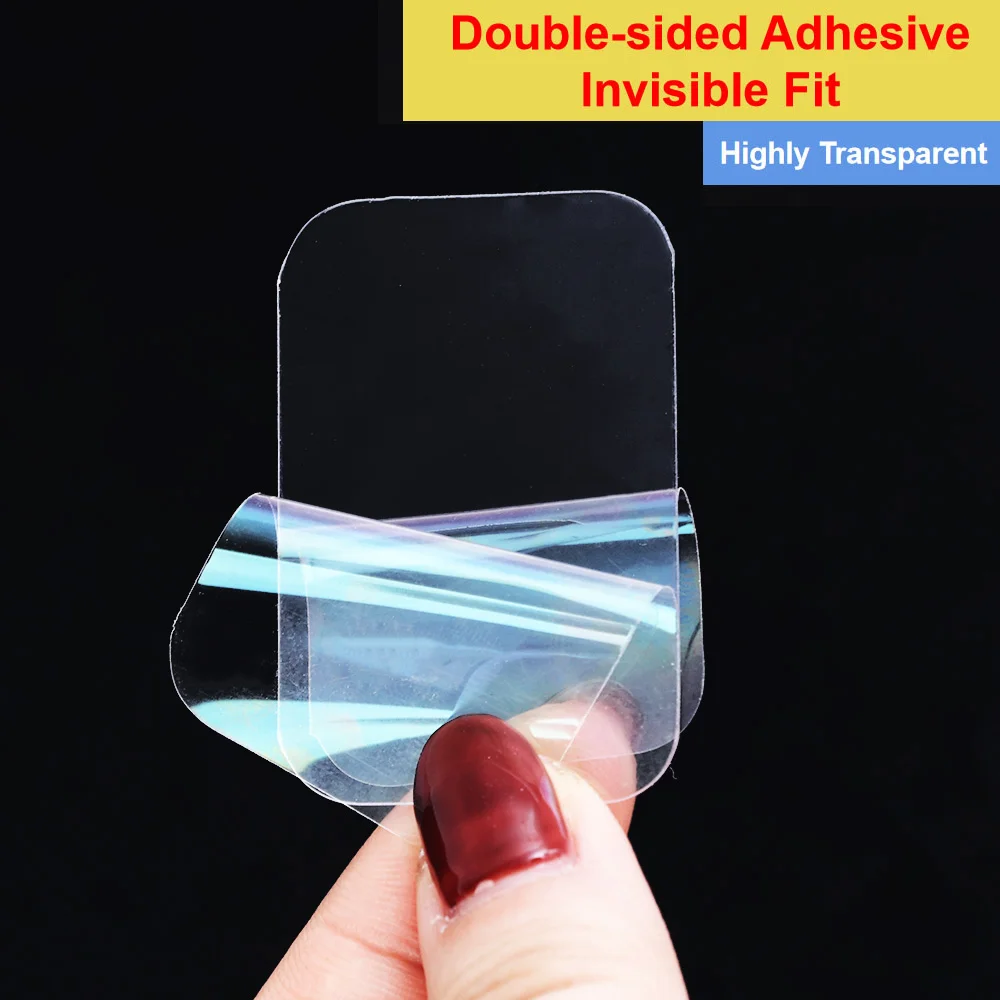 60-10PcsDouble Sided Adhesive Tape Reusable Multifunctional Removable Washable Tape for Walls/Wood/Tile/Plastic/Metal Surface