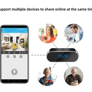 1080p drahtlose Uhrenkamera mit Wi-Fi Support Router Frequency 2.4g WiFi HD Network Kameratikbewegungserkennung Infrarot Nachtsicht Office House und Büroüberwachungskamera Kamera 8 Hauptverkaufskamera Espia Night Watch - №8