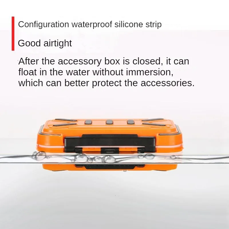 Waterproof Accessories Storage Box Multi-Functional Lure Box Fishhook Lure Box Small Tool Box Fishing Gear Equipment