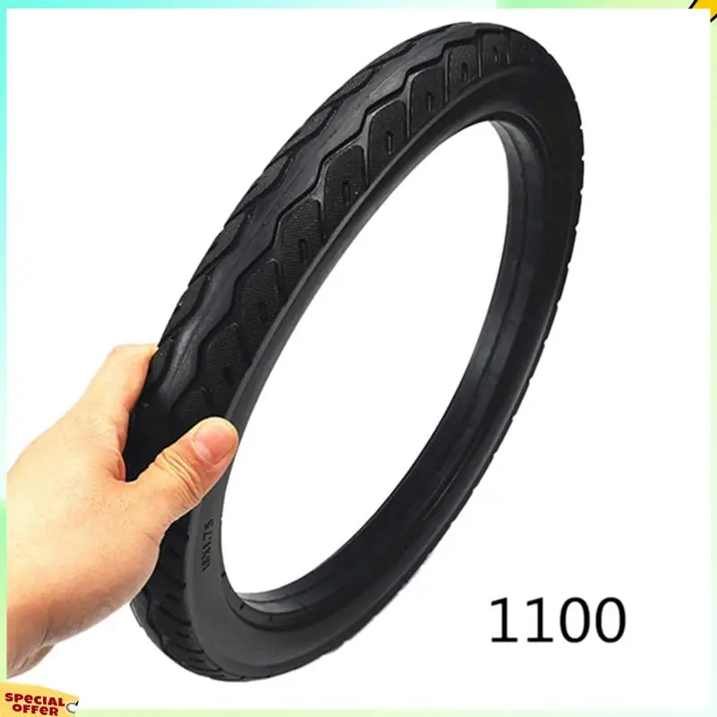 

TURE 4Pcs 16 Inch 16 X 1.75 Bicycle Solid Tires Bicycle Bike Tires 16 X 1.75 Black Rubber Non-Slip Tires Cycling Tyre