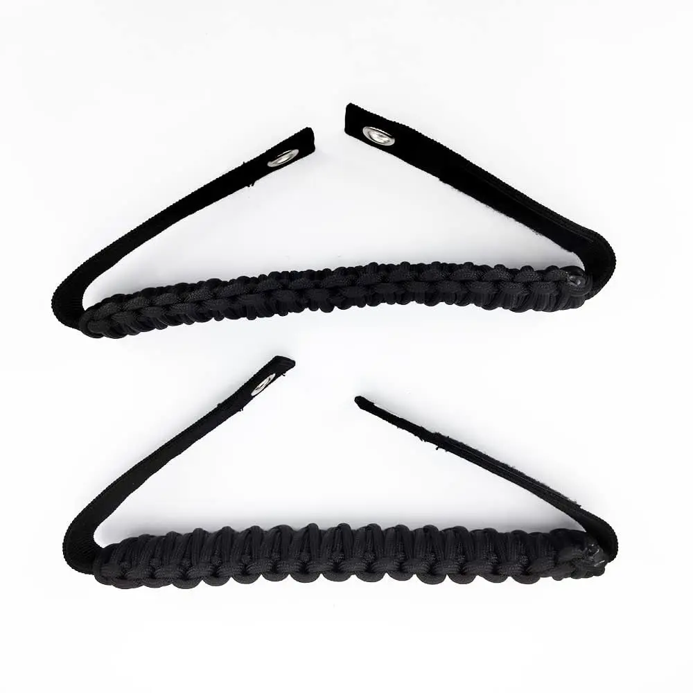 

2PCS Roll Bar Grab Handles Paracord Weave Grip Handle For 2021 2022 Ford Bronco