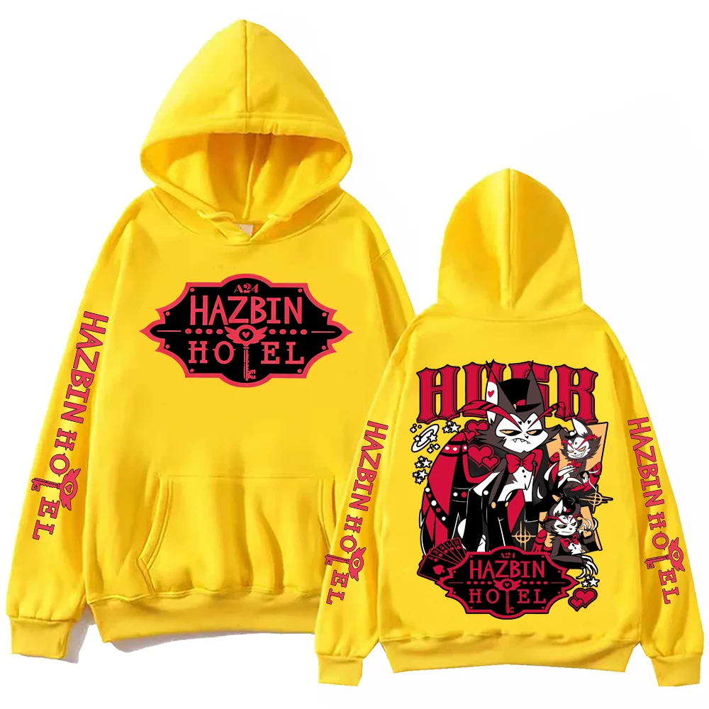 ハズビンホテル ハスク パーカー 男女兼用 原宿 長袖 プルオーバー トップス スウェットシャツ ギフト