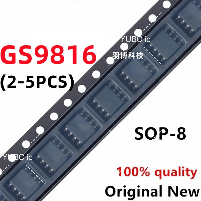 (2-5piece)100% New GS9816 UP6010Q UP6010QSW8 For alternative (GS9816 = UP6010Q ) sop-8 Chipset