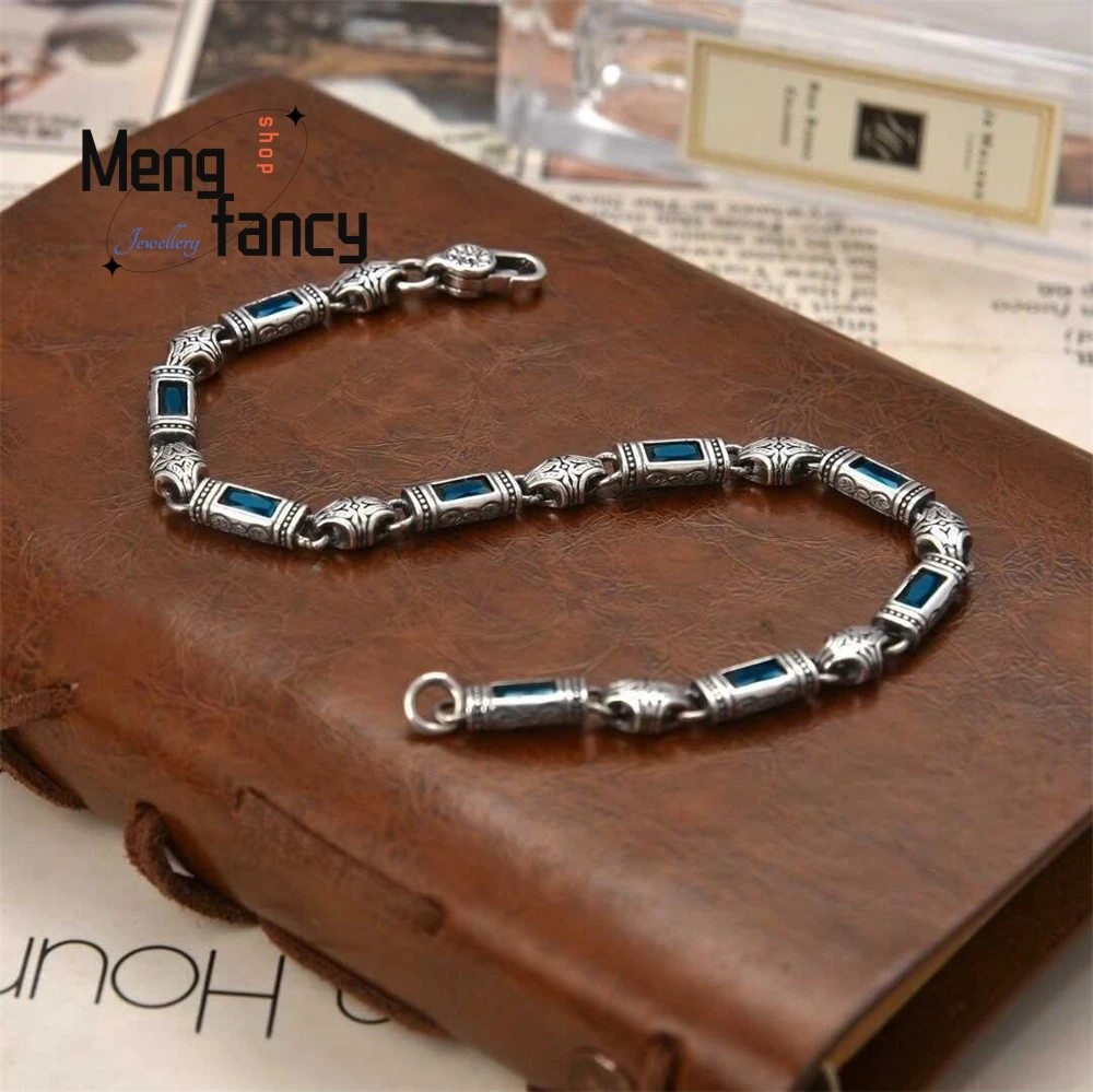 أساور عالية الجودة بنمط جديد لكل من الرجال والنساء، مجوهرات عصرية واسعة 5 مم مصنوعة يدويًا رائعة الأكثر مبيعًا أنيقة Luxu #3