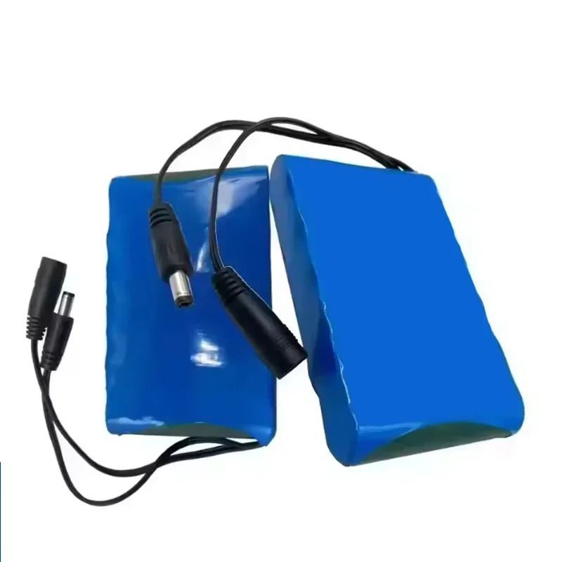24V 50000mAh Portable high-capacity 18650 6S1P rechargeable battery lithium-ion DC25.2V 5000mAh monitor camera toy car+cha