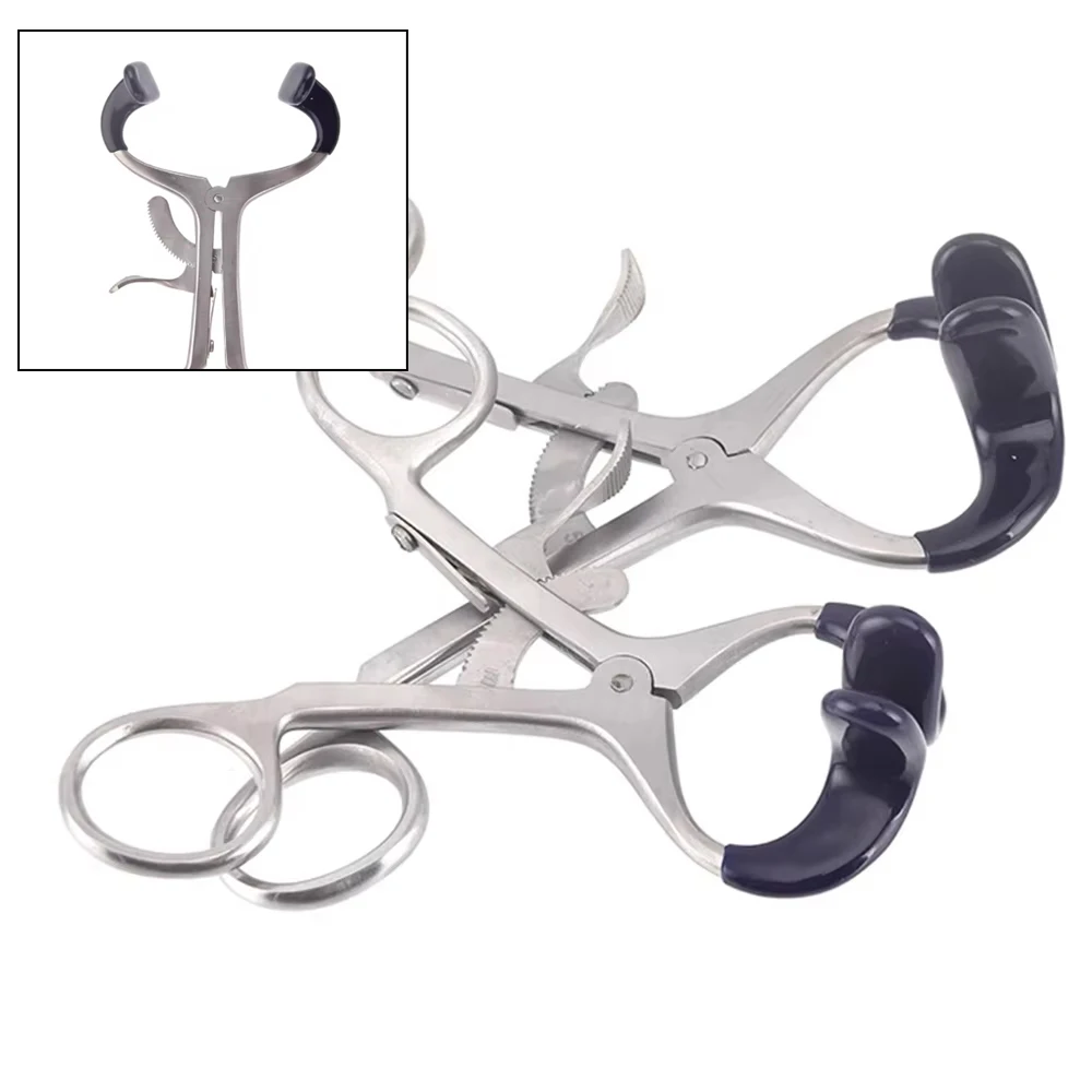 

Dental Mouth Grip Retractor 11.8/14cm Stainless Steel Intraoral Occlusal Support Autoclave Dentist Tool for Dental Surgery