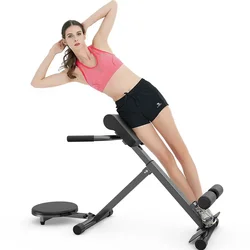 Height-Adjustable Home Roman Chair Bench Fitness Equipment Goat Push Up Waist Abdomen Machine Back Muscle Trainer