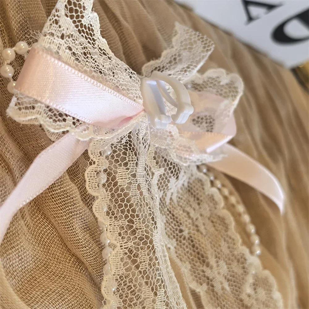 Rosa Perle Schleife Schnürsenkel Anhänger Sneaker Dekoration Anhänger Bär Liebe Schuh Dekoration 2 Stück/4 Stück – Detail 7