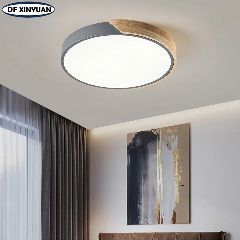 Modern Color LED Ceiling Light Living Room Bedroom Children' Room Decorative Lights Kitchen Ceiling Pendant Light Factory Outlet