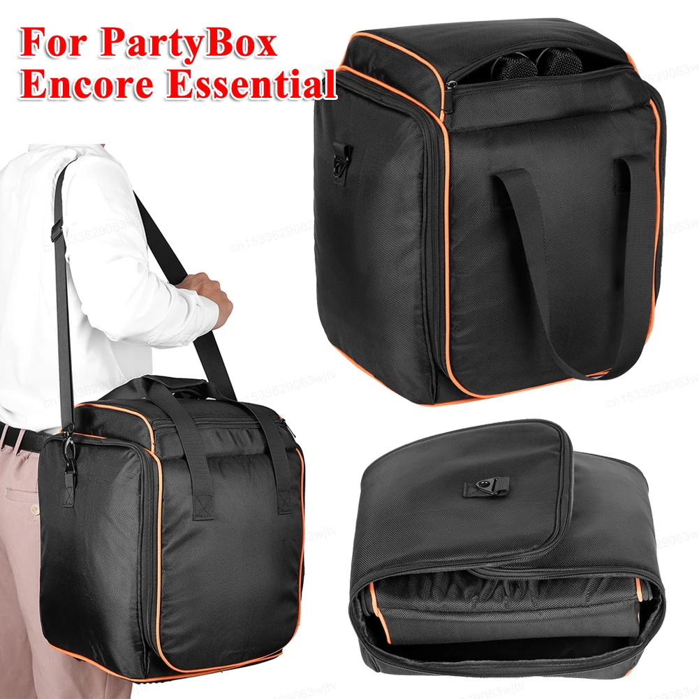 Oxford Cloth Carrying Case with Shoulder Strap Travel Carrying Case Protection Speaker Storage for JBL PartyBox Encore Essential