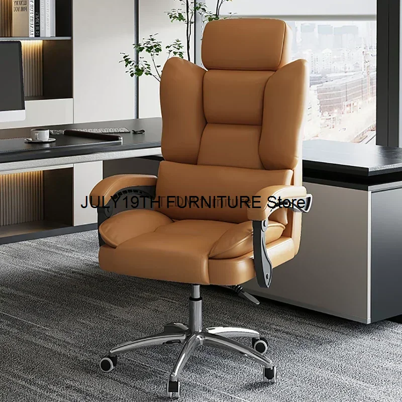 Waiting Swivel Office Chair Ergonomic Nordic Mobile Modern Hand Armchairs Designer Conference Cadeira Presidente Office Supplies