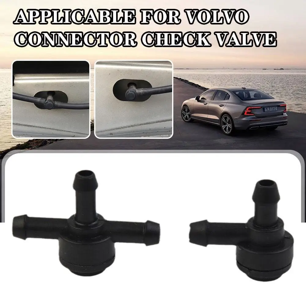 For Volvo C30 08-13 Water Spray Pipe Connector Wiper Spray Windshield Check Water Nozzle Valve Washer Connector S1K6