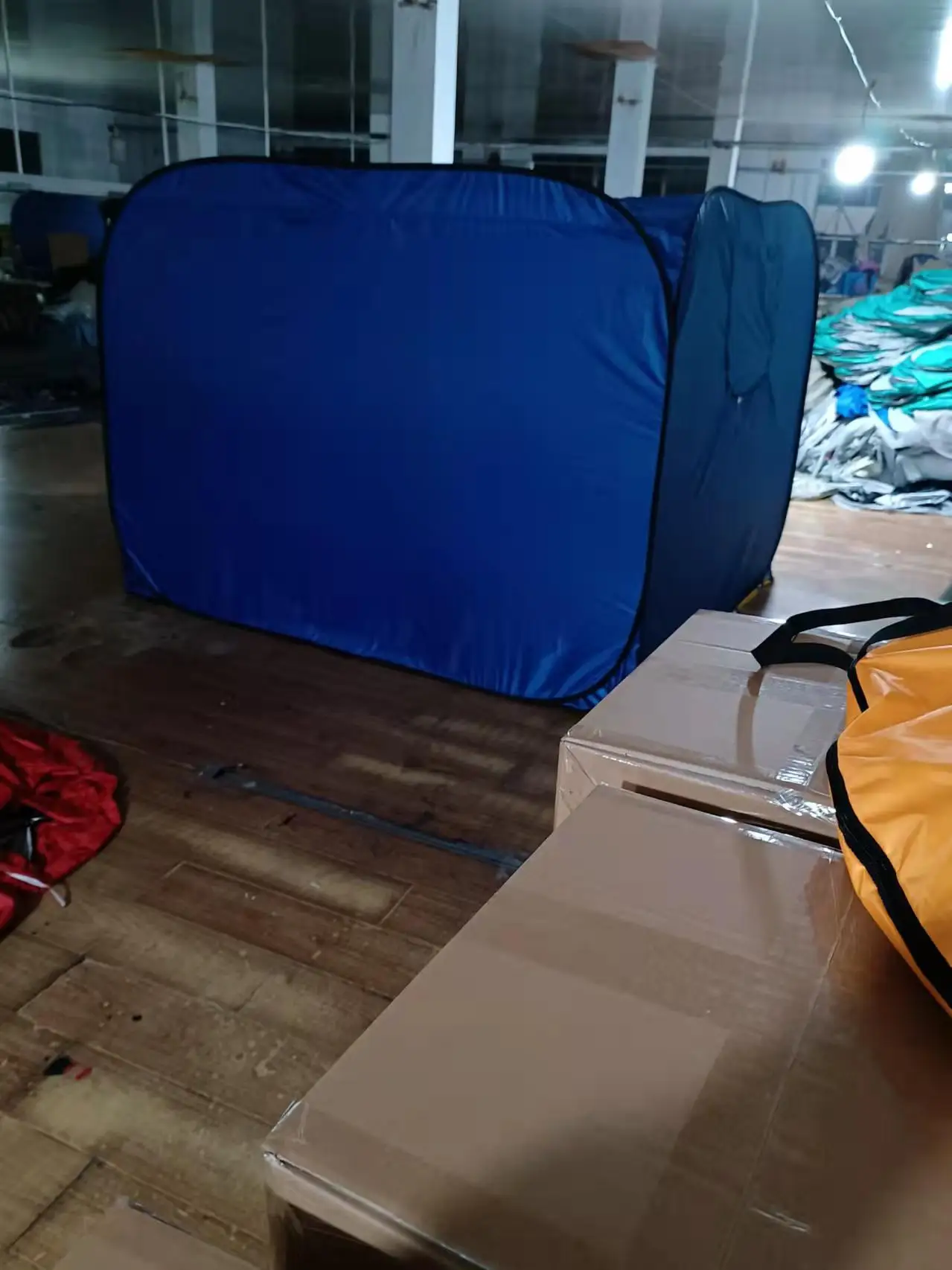 خيمة مستشفى منخفضة التكلفة مقاومة للماء من نسيج النايلون لتخفيف الكوارث في الأمم المتحدة أو ICRC #5