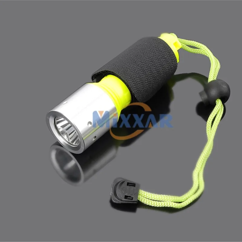 Linterna de buceo ZK20 Q5, linterna LED, linterna de buceo recargable, luz 18650, linternas de buceo subacuáticas, dropshipping