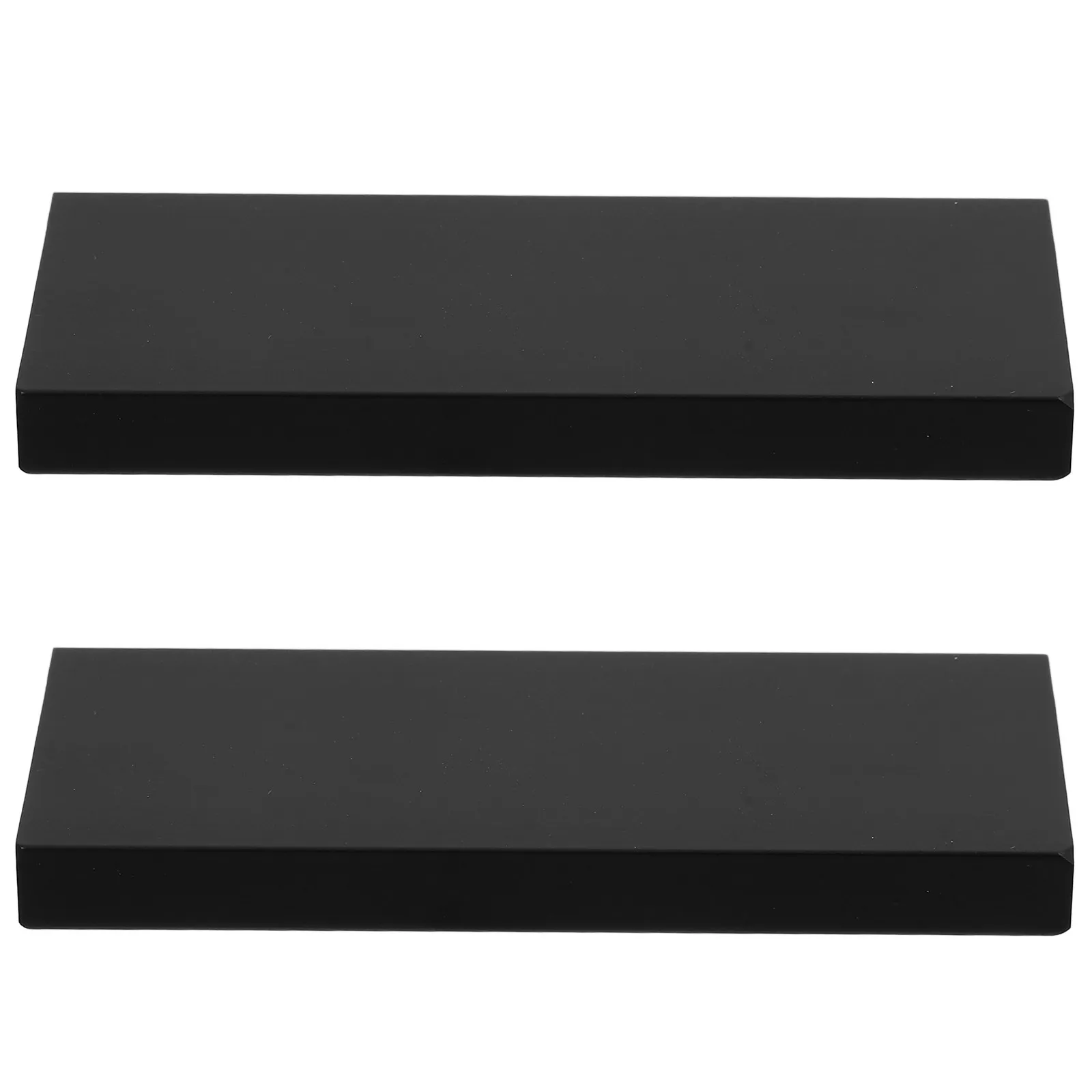 1Pair Hidden Edge-Mounted Drawer Pulls Aluminum Recessed Cabinet Handles for Kitchen Closets Dressers Wardrobes No-Drill Finger