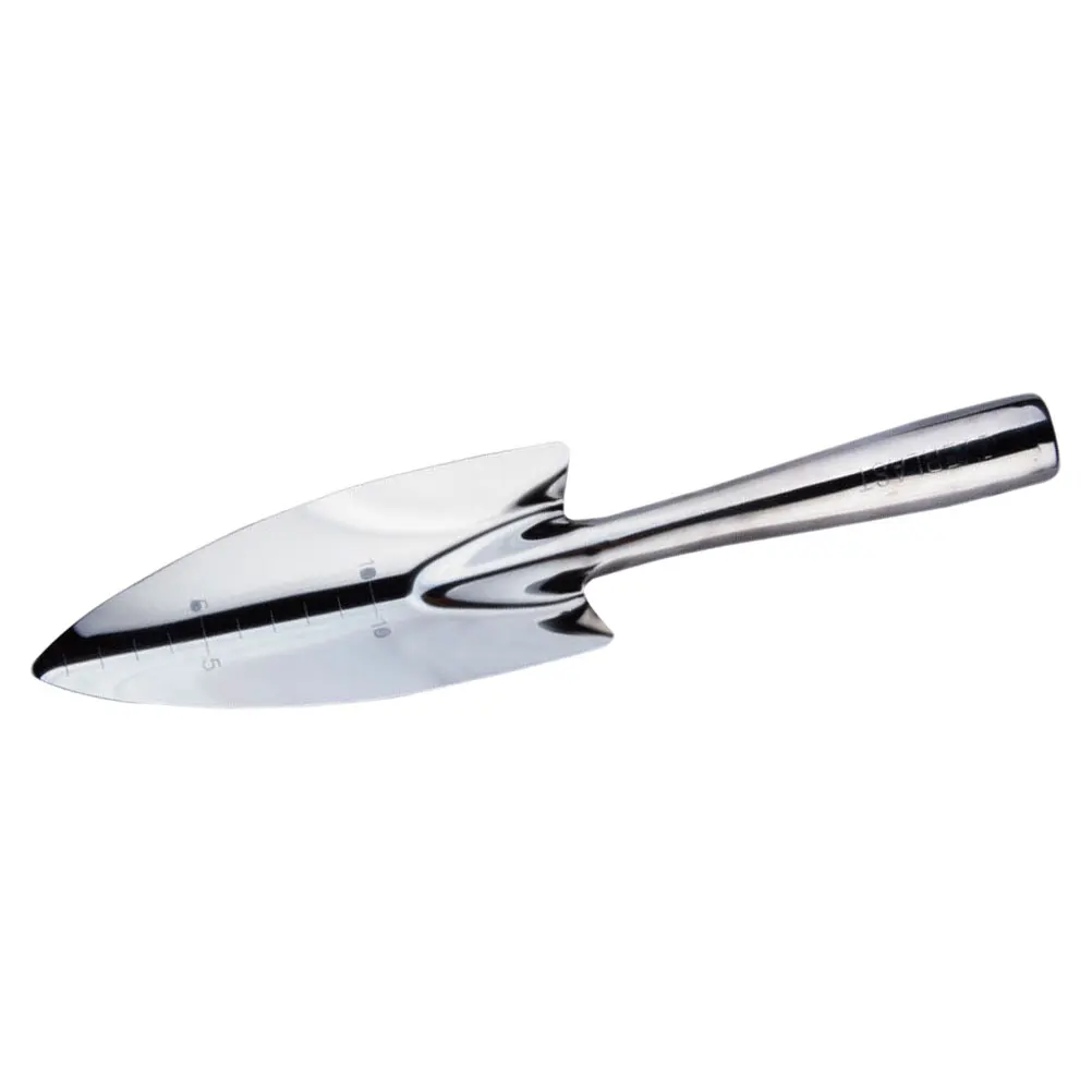 1 قطعة مجرفة الفولاذ المقاوم للصدأ سميكة حديقة أداة لزراعة زرع إزالة الأعشاب الضارة الزهور الخضروات الشتلات المحمولة #4