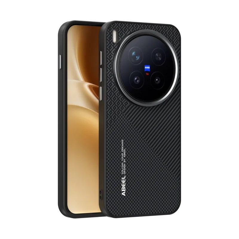 

For Vivo X300 X200 Pro Ultra Case Superior Invisible Magnetic Hard Leather Cover for Vivo X300 Pro Shockproof Bumper Funda