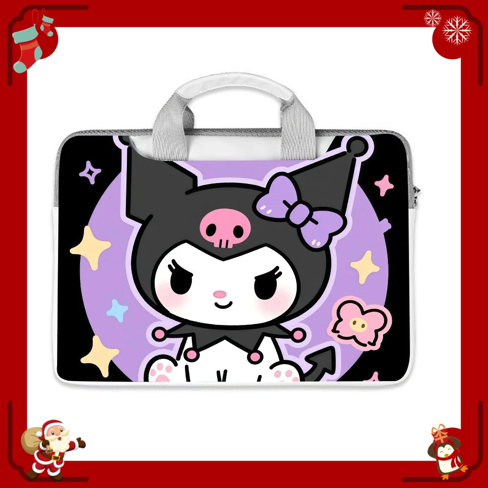 

Hello Kitty Kuromi Portable Laptop Bag Protective Case Storage Bag for Macbook 12 13.3 14.6 15.6 16 Inch Macbook Air ASUS Huawei