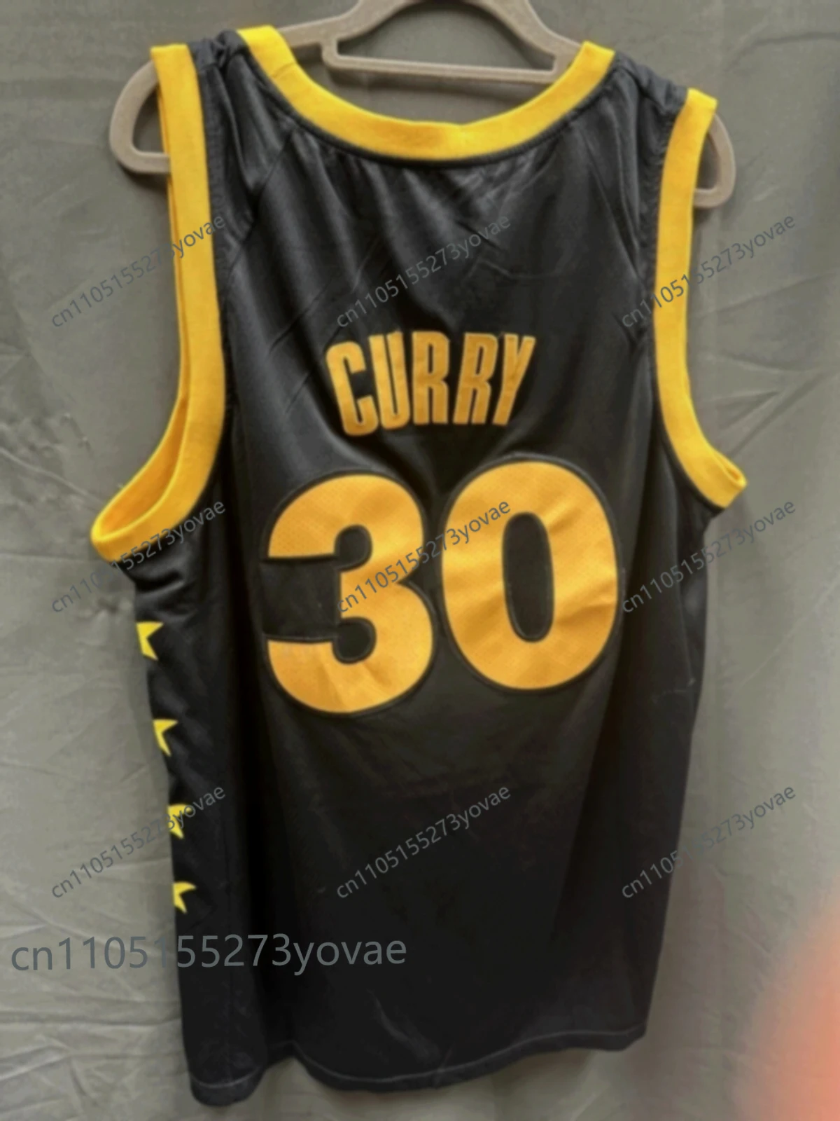 تي شيرت كلاسيكي مطبوع ثلاثي الأبعاد لكرة السلة جيرسي كاري جيرسي للرجال بأكمام قصيرة تي شيرت سريع الجفاف وجيد التهوية