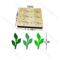 New leaf Wooden die Scrapbooking Cutting Dies C3532