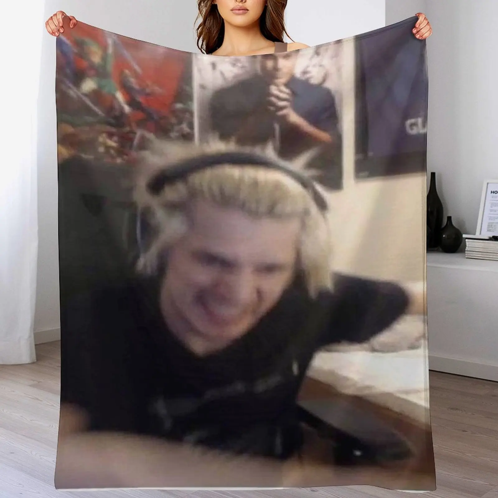 

xQc SIX CONSOLES, TEN COMPUTERS Throw Blanket anime Summer Beddings Sofa christmas decoration Blankets