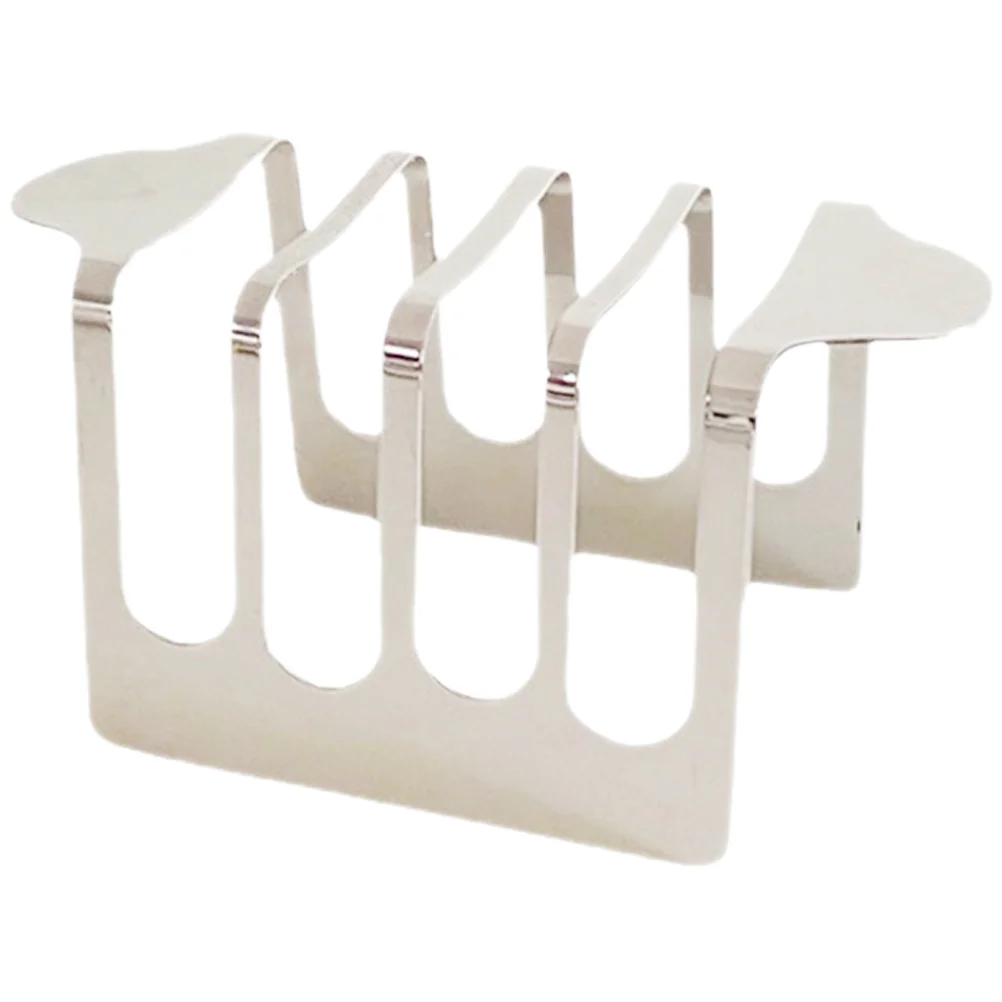 

Kitchen Accessory Toast Storage Rack Daily Use Holder Accessories for Show Bread Supply Countertop Metal Stand Food