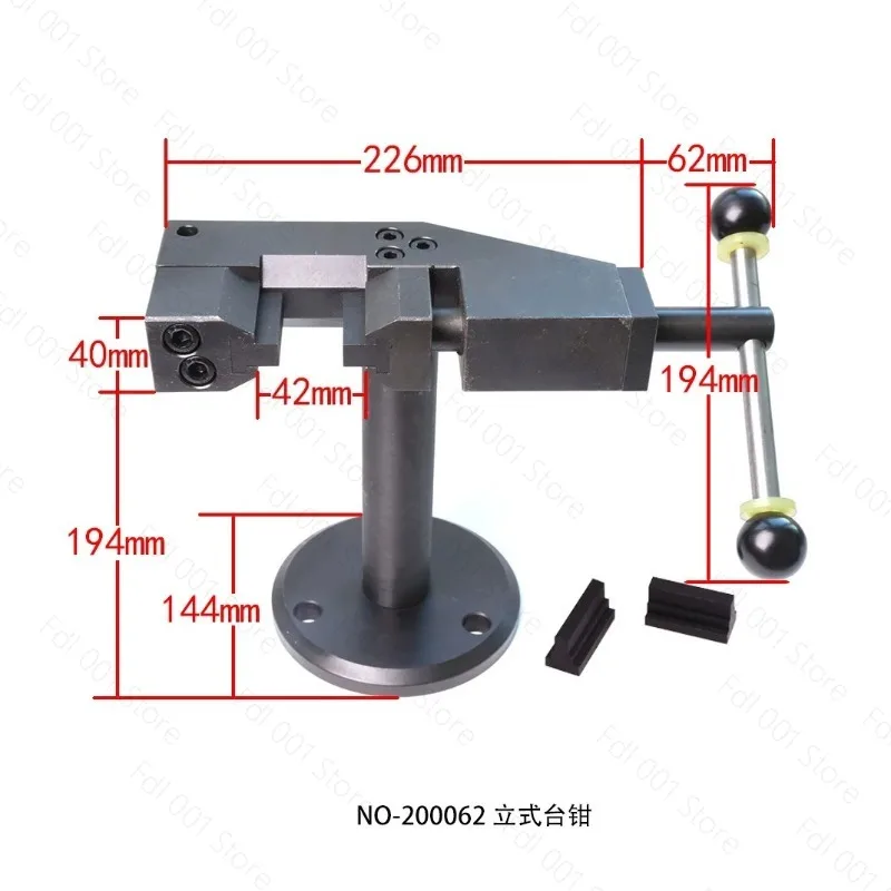 Multifunctional Vertical Vise for Injector Pump Nozzle Disassembly, Fixture Test Tool for Calibration