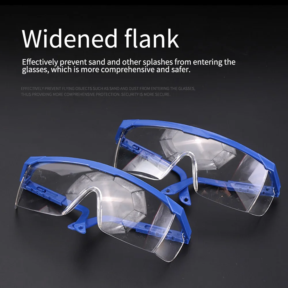 Work Safety Eye Protecting Glasses Goggles Protection Anti-Splash Wind Dust Proof Glasses Motocross Cycling Glasses Goggles